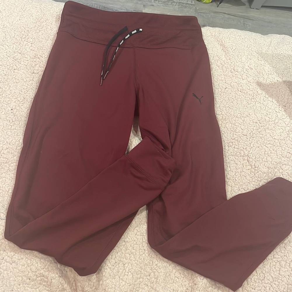 Puma maroon Joggers